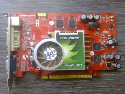 Лот: 7076447. Фото: 1. Видеокарта PCI-E GeForce 6600gt... Видеокарты