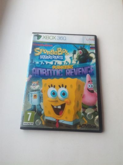 Лот: 15435154. Фото: 1. Spongebop Planktons Robotic Revenge... Игры для консолей