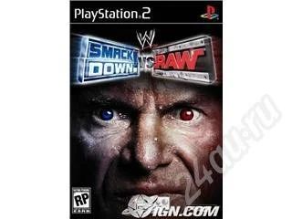 Лот: 436364. Фото: 1. smackdown vs raw, ps2 platinum. Игры для консолей