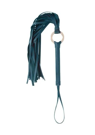 Лот: 22056975. Фото: 1. Хлыст Ouch Ouch! - Flogger - Green. Другое (интимные товары)