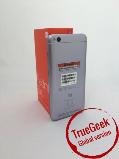 Лот: 10850390. Фото: 1. Xiaomi Redmi 5a 2/16Gb Grey. Глобальная... Смартфоны