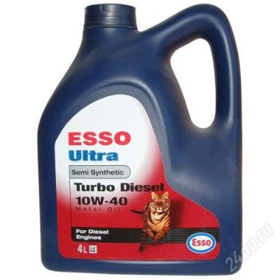 Лот: 1417989. Фото: 1. ESSO Ultra Diesel 10w40 (п/синтетика... Масла, жидкости