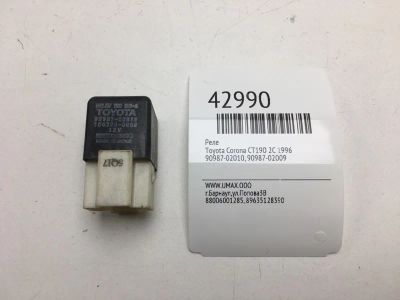 Лот: 20390837. Фото: 1. Реле Toyota Corona 1996 9098702010... Электрооборудование