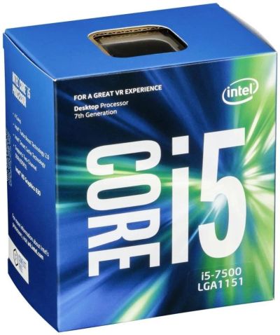 Лот: 9492358. Фото: 1. Процессор Intel Core i5-7500... Процессоры