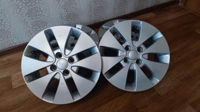Лот: 24562396. Фото: 1. Диски R15 4 на 100 (kia rio, hyndai... Диски