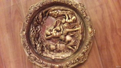 Лот: 14916896. Фото: 1. Панно гипс. Произведения