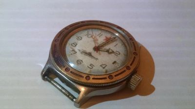 Лот: 5348378. Фото: 1. командирские 4 амфибия. Оригинальные наручные часы