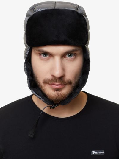 Лот: 24605523. Фото: 1. Пуховая шапка-ушанка BASK. Другое (спортивная одежда)