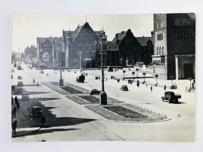 Лот: 23296310. Фото: 1. Польша. Познань. Улица Красной... Открытки, конверты