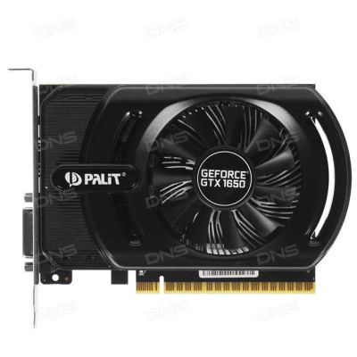 Лот: 16528940. Фото: 1. Видеокарта Palit GeForce GTX 1650... Видеокарты