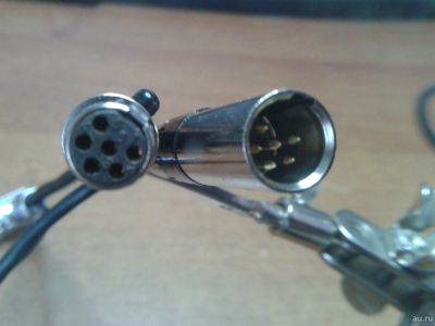 Лот: 18126126. Фото: 1. XLR разъем 6 pin .папа-мама.на... Разъёмы