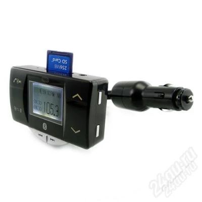 Лот: 818534. Фото: 1. FM трансмиттер. Bluetooth + подарок... Автомагнитолы