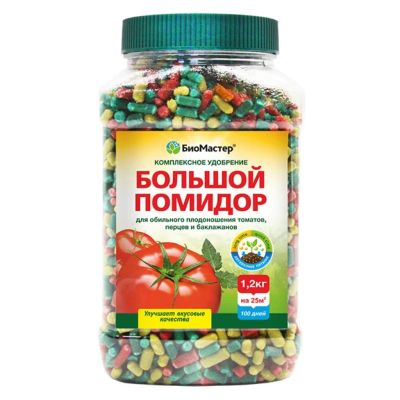 Лот: 24101820. Фото: 1. Удобрение Большой помидор, комплексное... Удобрения, химия