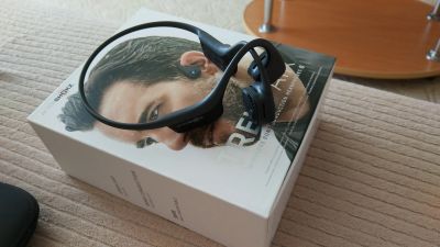 Лот: 11707133. Фото: 1. Aftershokz Trekz Air (Костная... Наушники, гарнитуры