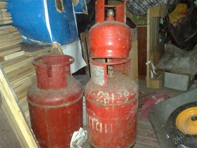 Лот: 1987234. Фото: 1. Баллоны газовые. 3 штуки одним... Баллоны, газ в баллонах