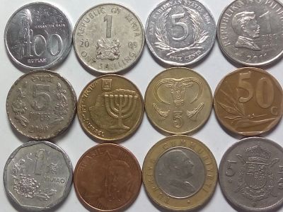 Лот: 15194506. Фото: 1. Набор монет экзотических стран... Наборы монет