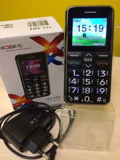 Лот: 9755186. Фото: 1. Продам телефон Texet TM-101... Кнопочные мобильные телефоны
