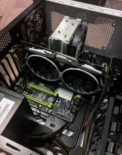 Лот: 16679647. Фото: 1. MSI GeForce GTX 1060 6Gb (личная... Видеокарты