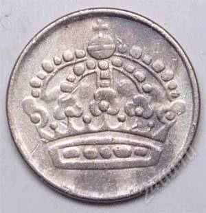 Лот: 1545306. Фото: 1. Швеция. 25 оре 1953г. Серебро!. Европа