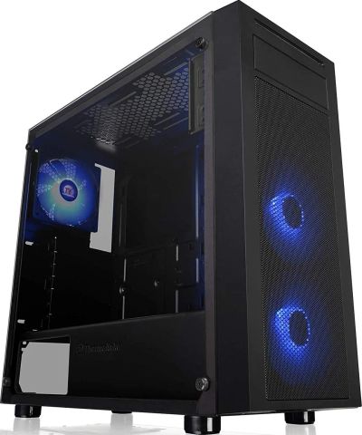 Лот: 20672823. Фото: 1. Thermaltake Versa J22 Glass Edition... Корпуса, блоки питания