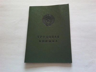 Лот: 10715643. Фото: 1. трудовая книжка. Чехлы, обложки
