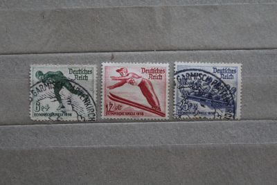 Лот: 24397805. Фото: 1. Германия 1936 год. 3 Рейх. Зимняя... Марки