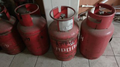 Лот: 14761709. Фото: 1. Баллоны. Баллоны, газ в баллонах