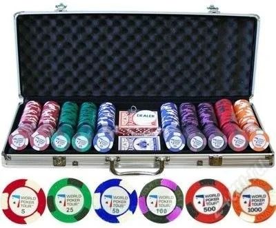 Лот: 1573124. Фото: 1. покерный набор wpt 500. новый. Сувенирные наборы