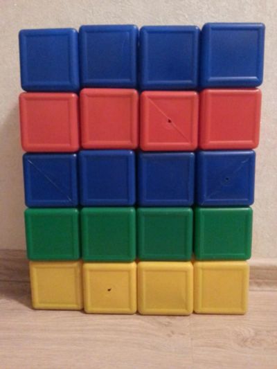 Лот: 6794516. Фото: 1. Кубики большие 20 шт без повреждений... Развивающие