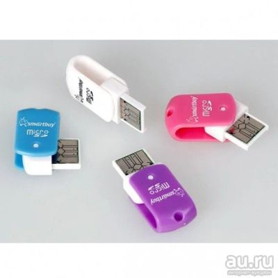Лот: 14291842. Фото: 1. Картридер SmartBuy SBR-706 (microSDHC... USB хабы