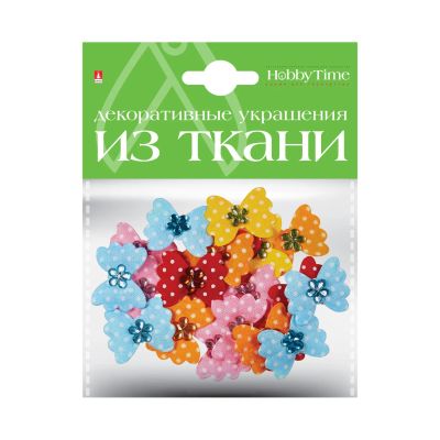 Лот: 25012315. Фото: 1. Декоративные украшения из ткани... Материалы для ручной работы