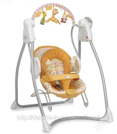Лот: 1740810. Фото: 1. Graco Электрокачели SWING N' BOUNCE... Ходунки, прыгунки, качели