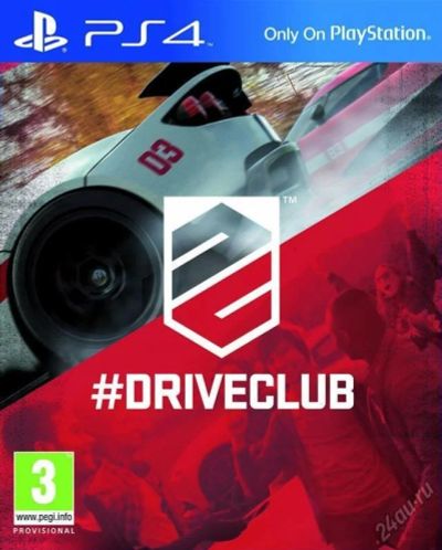 Лот: 7730030. Фото: 1. DriveClub ps4 диск (возможен обмен... Игры для консолей
