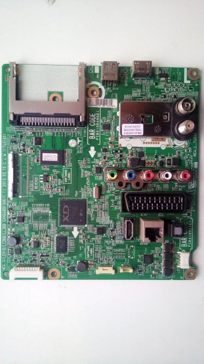 Лот: 12656498. Фото: 1. main-board LG EBR76922703 (EAX64891306... Запчасти для телевизоров, видеотехники, аудиотехники