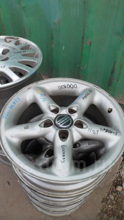 Лот: 11626203. Фото: 1. Литье Volvo (оригинальное) R16... Диски