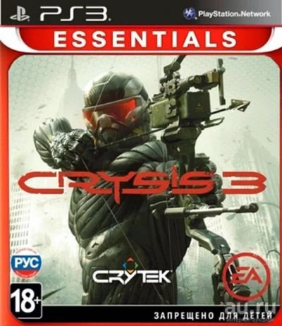 Лот: 17220380. Фото: 1. Crysis 3 [PS3, русская версия... Игры для консолей