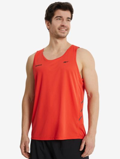 Лот: 22438102. Фото: 1. Майка мужская Reebok Speed, Красный. Топы, майки