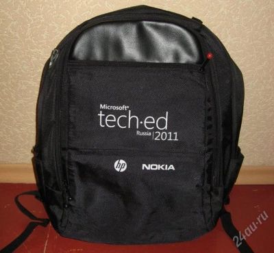 Лот: 2145060. Фото: 1. Рюкзак Microsoft TechEd 2011 для... Сумки, рюкзаки