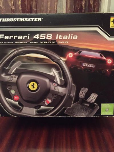 Лот: 7465136. Фото: 1. Гоночный руль ThrustMaster Ferrari... Аксессуары для игровых приставок, консолей, геймпады