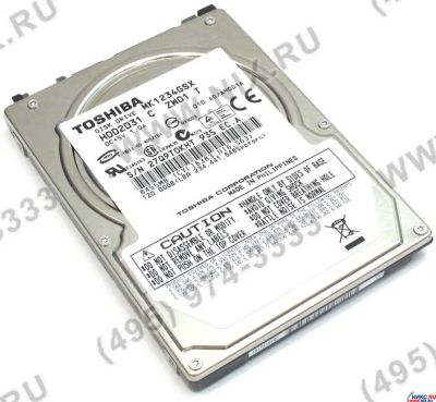 Лот: 5240723. Фото: 1. Toshiba MK1234GSX жесткий диск... Жёсткие диски (HDD)