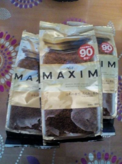 Лот: 14674493. Фото: 1. Японское кофе Maxim. Чай, кофе, какао