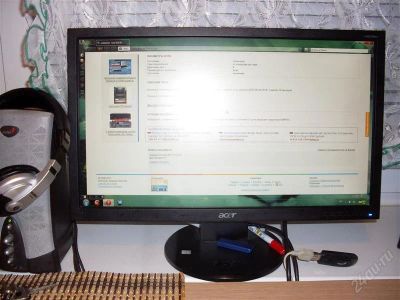 Лот: 806566. Фото: 1. монитор "acer lcd 20" v203 hbd... ЖК-мониторы