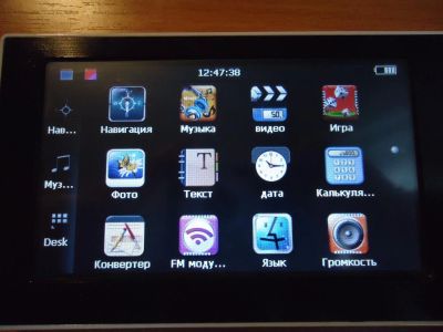 Лот: 3405300. Фото: 1. Навигатор GPS 4,3 сенсорным ЖК-экраном... GPS-навигаторы
