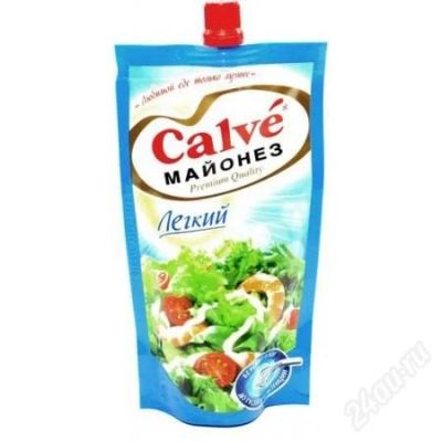 Лот: 2542378. Фото: 1. Майонез Calve легкий 230 гр. Другое (продукты)