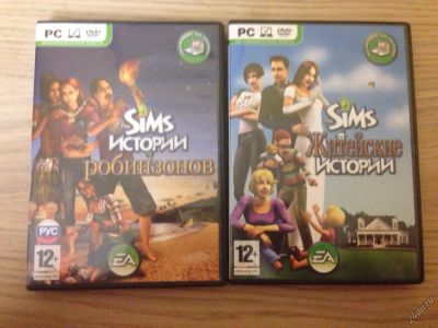 Лот: 5149955. Фото: 1. Sims 2 (истории) игры. Игры для ПК