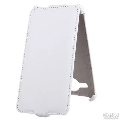 Лот: 12989451. Фото: 1. Чехол-книжка ZTE Blade L3 Белый... Чехлы, бамперы