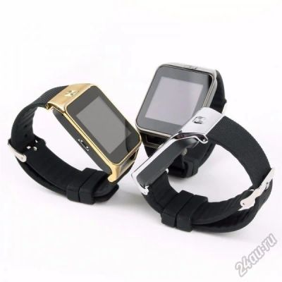 Лот: 5802804. Фото: 1. Smartwatch (часы-телефон) синхронизация... Смарт-часы, фитнес-браслеты, аксессуары