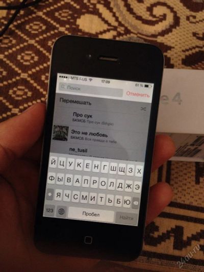 Лот: 5642931. Фото: 1. iPhone 4 8Gb Black [Продажа/Обмен... Смартфоны