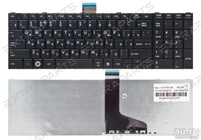 Лот: 15963549. Фото: 1. Клавиатура TOSHIBA Satellite C850... Клавиатуры для ноутбуков