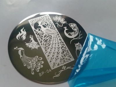 Лот: 5578247. Фото: 1. Диск для стемпинга #BP 04. Украшения, дизайн ногтей